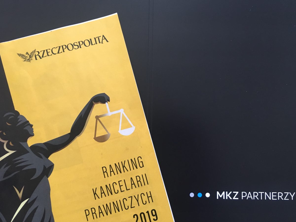 MKZ PARTNERS IN RANKING OF LAW FIRMS 2019